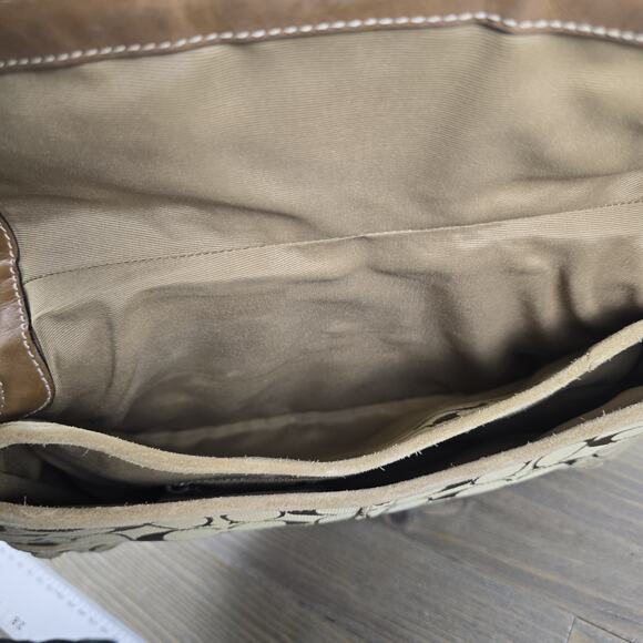 Coach Vintage (2006)Soho Signature Jacquard & Suede Hobo shoulder bag - Preloved - Picture 12 of 16